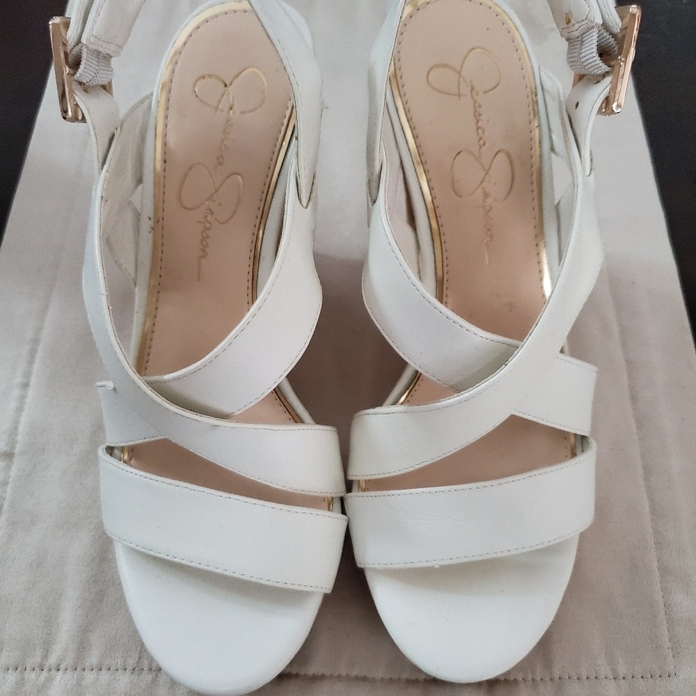 Jessica Simpson wedges